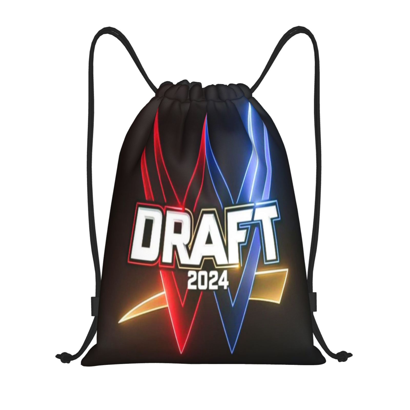Wwe Drawstring Bag Sports Fitness Bag Waterproof Rope Bag For Training Traveling Hiking Gym Sackpack String Bag For Women Men Small